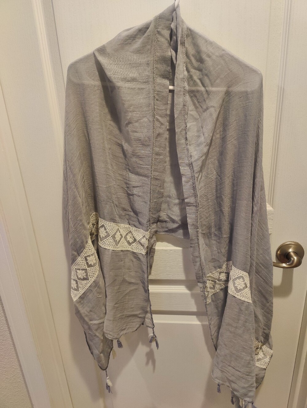 Light Gray Scarf